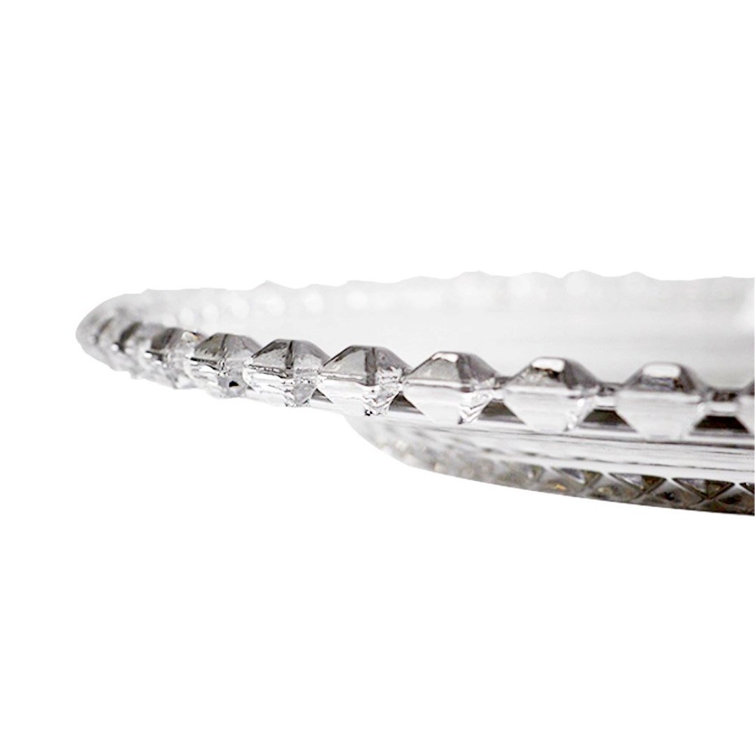 Fotografia para o produto Prato raso em cristal 027cm