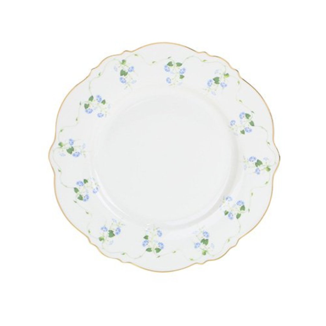 Imagem ilustrativa para Prato raso Royal Romantic em new bone china com filado ouro D27,8cm