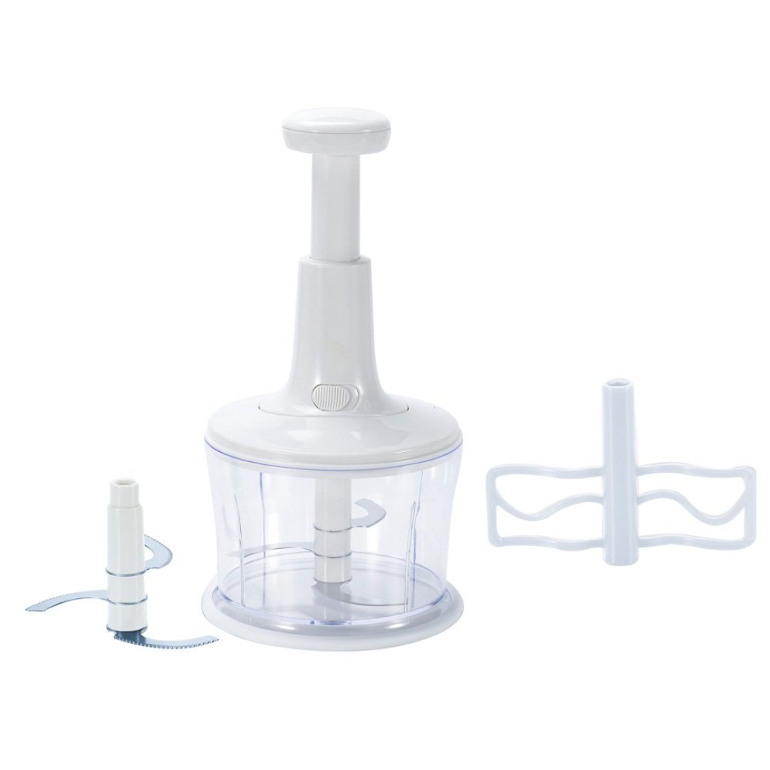 Imagem ilustrativa para Processador de alimentos manual em plástico D15xA29cm branco