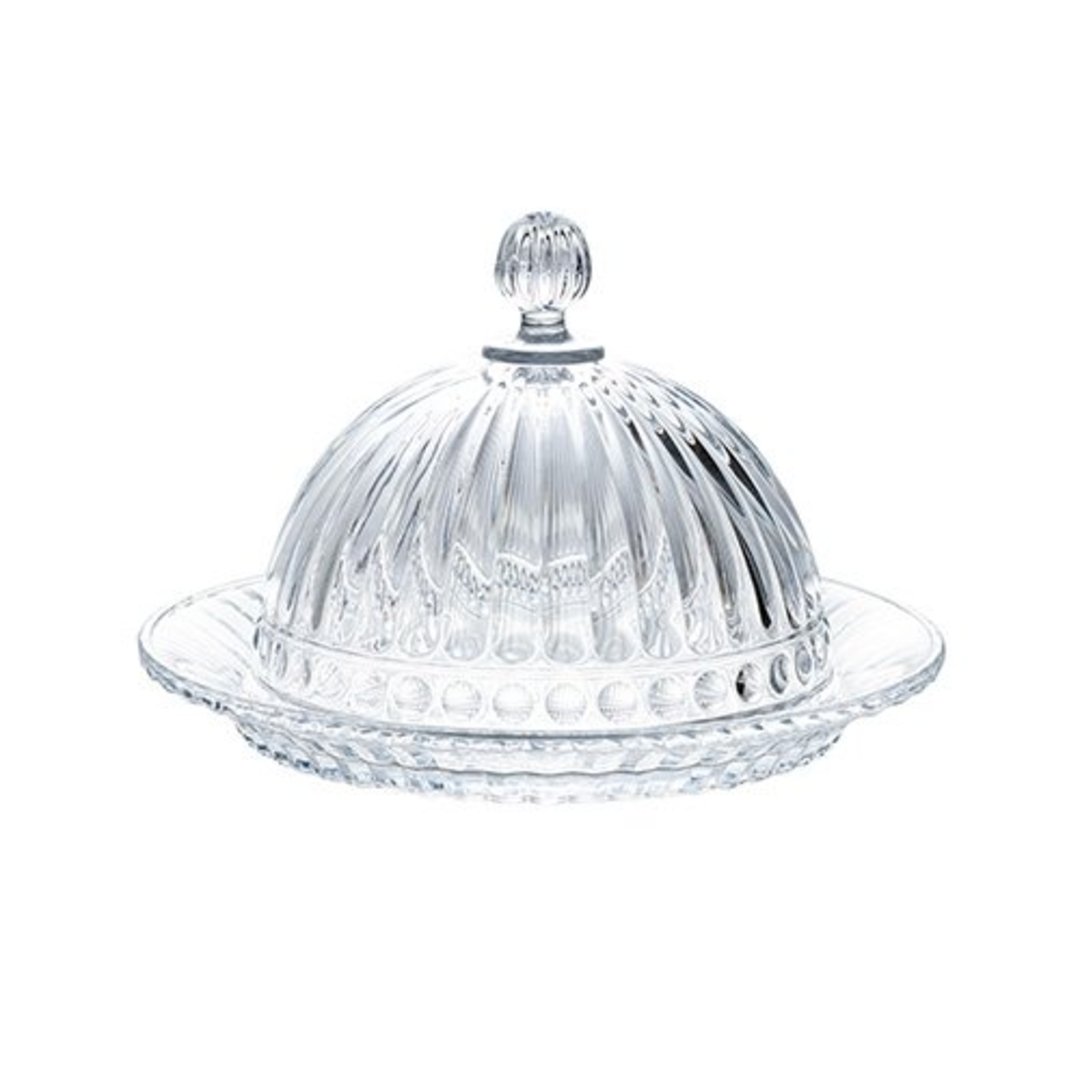 Fotografia para o produto Queijeira em cristal com tampa D20xA13cm