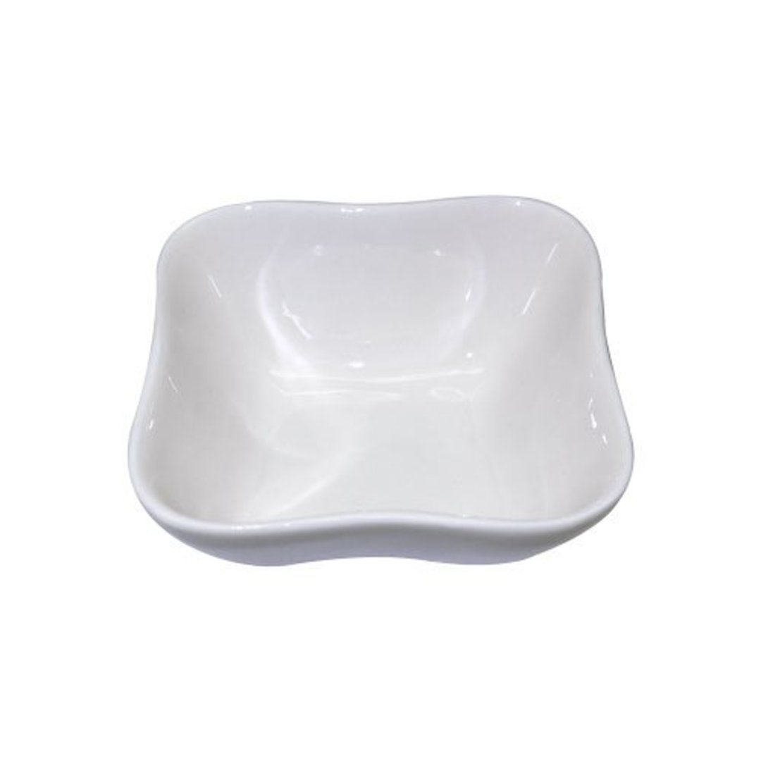 Imagem ilustrativa para Ramequim quadrado em new bone china 50ml P7xL7xA3cm