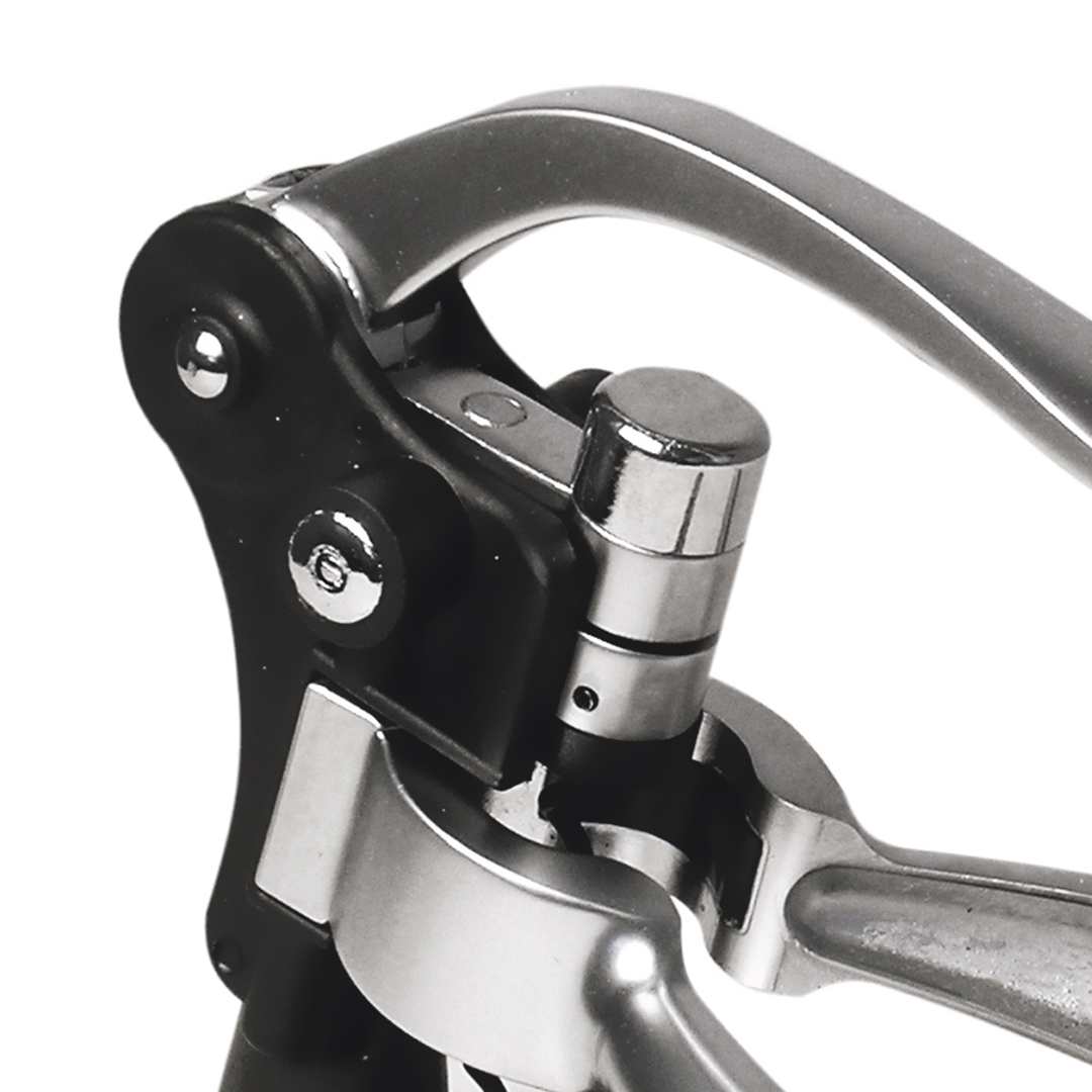 Fotografia para o produto Saca-rolhas com base e corta lacre em zamac L7xP16xA15cm