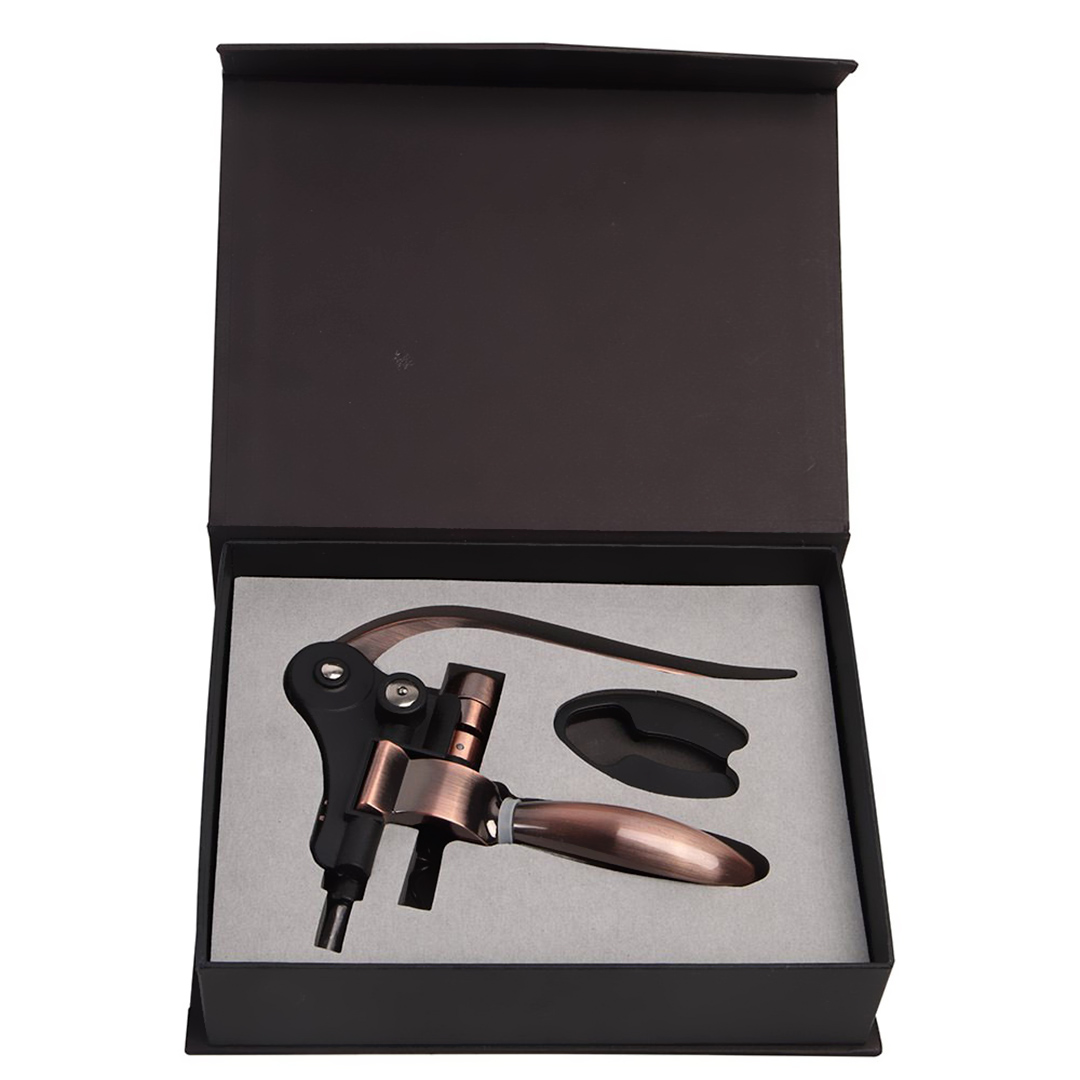 Fotografia para o produto Saca-rolhas em zamac com cortador de lacre