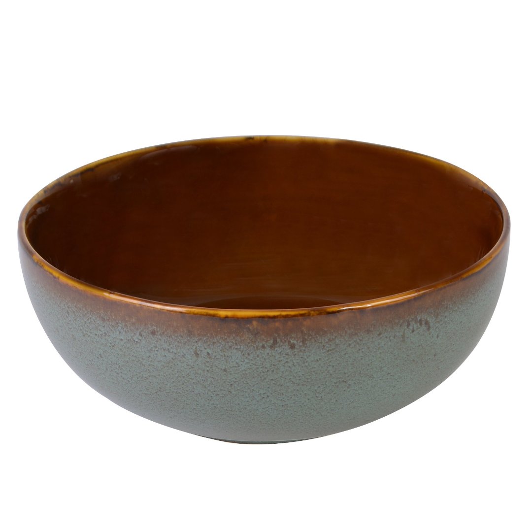 Fotografia para o produto Saladeira em faiança 2L 023,6xA9,4cm cor verde