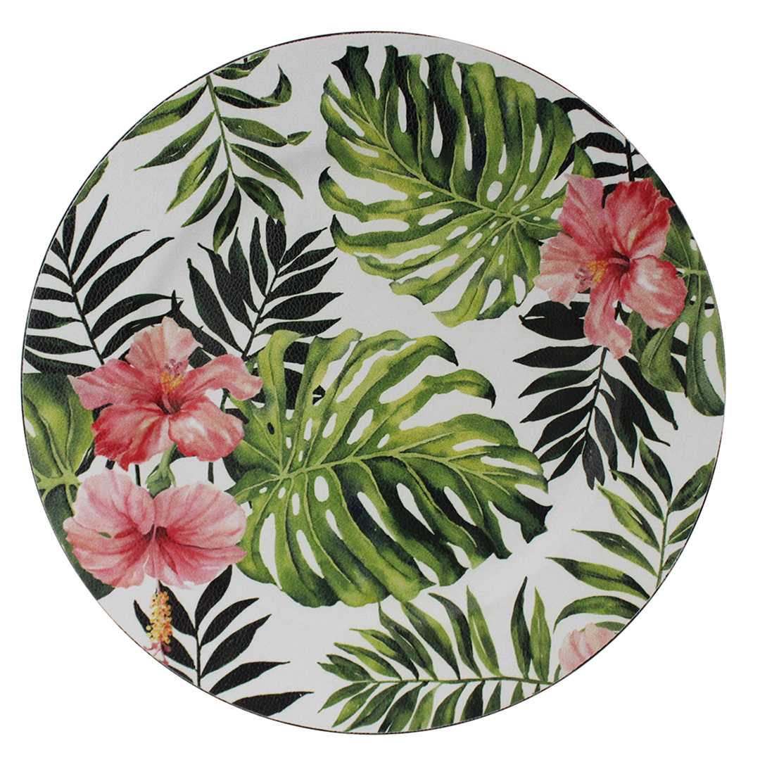 Imagem ilustrativa para Sousplat Costela de Adão em plástico 33cm