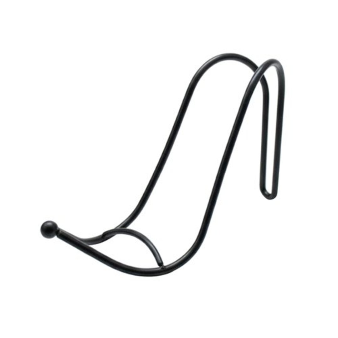 Imagem ilustrativa para Suporte para 1 garrafa de vinho em metal P20xL7xA11cm preto