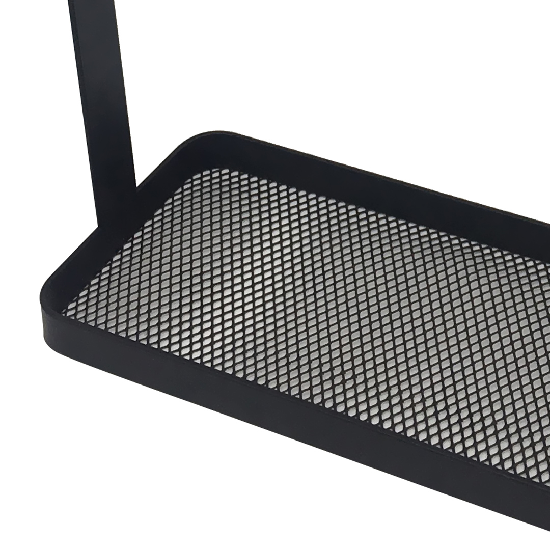 Fotografia para o produto Suporte para talheres e xícaras em ferro e madeira L26,5xP10xA41,5cm