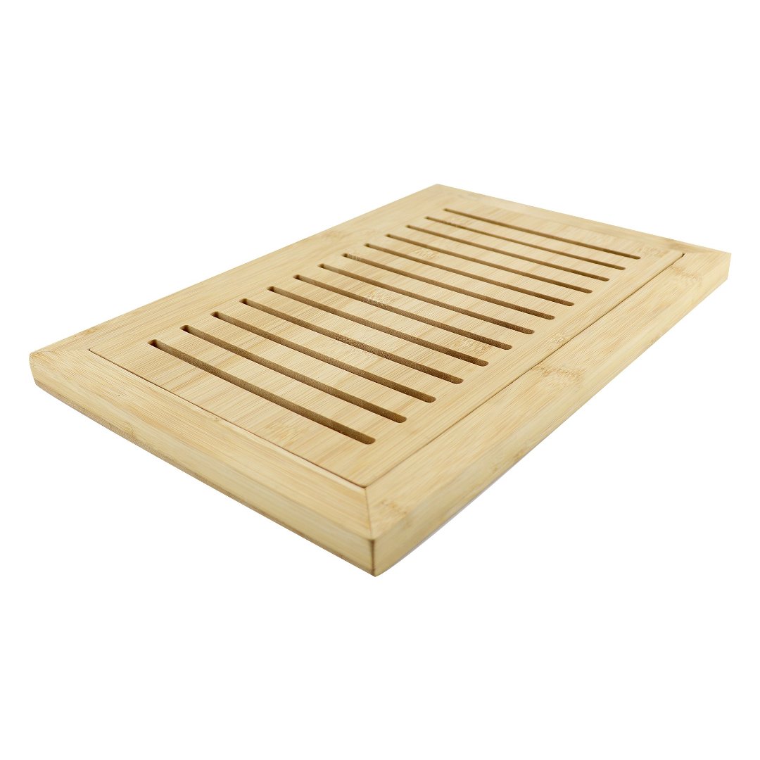 Fotografia para o produto Tábua para cortar pão em bambu L38xP25xA2cm