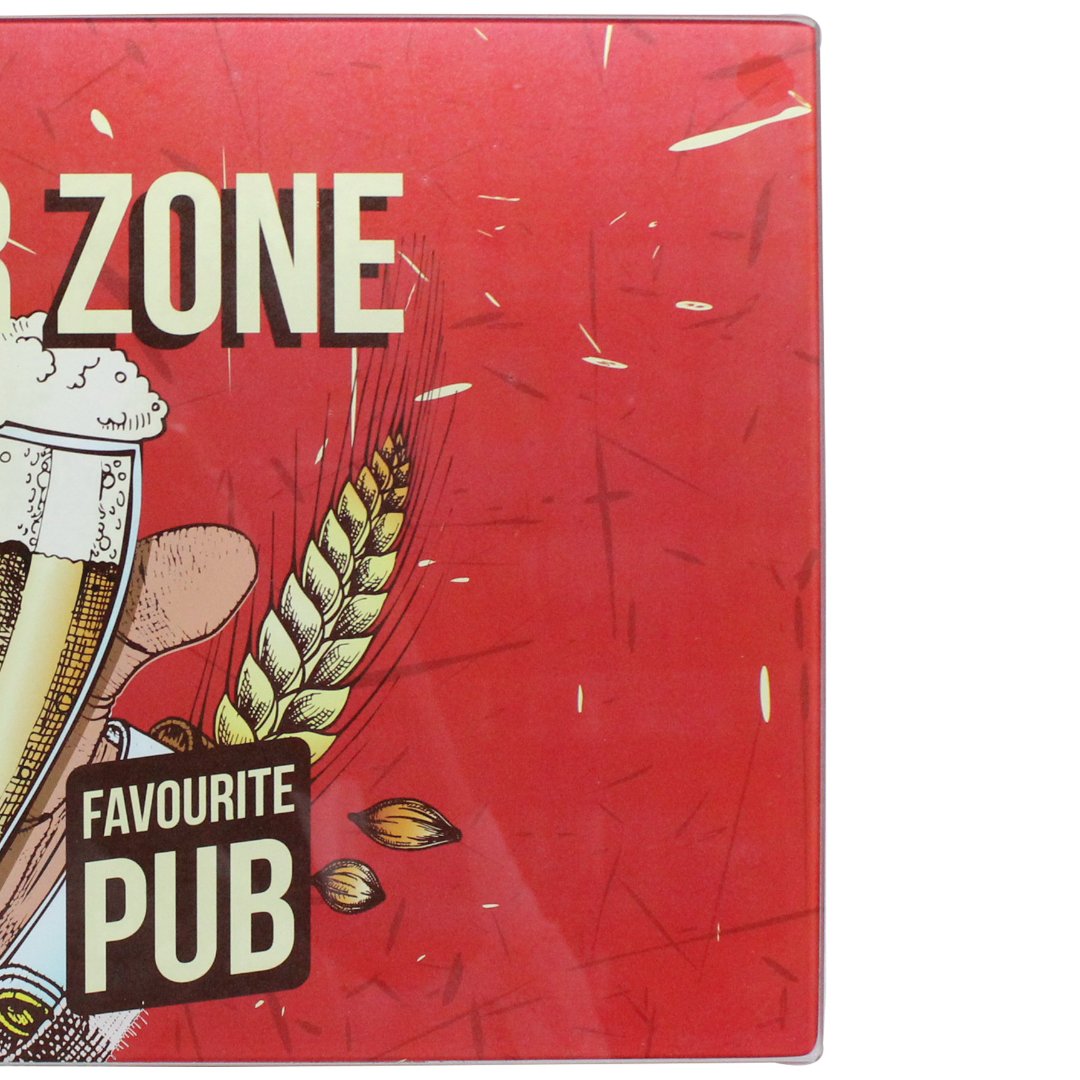 Fotografia para o produto Tabua retangular em vidro L30xP20cm