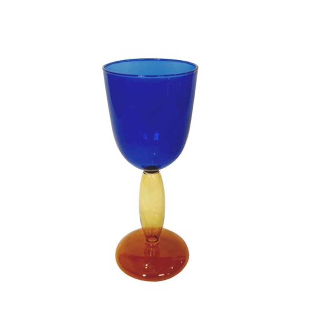 Imagem ilustrativa para Taça em vidro borossilicato 420ml A20cm colorido