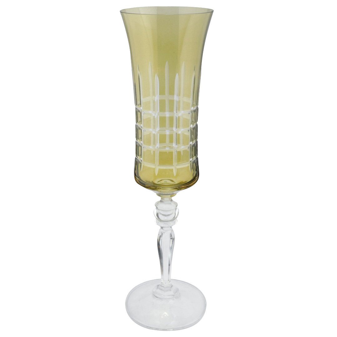 Imagem ilustrativa para Taça para champanhe em cristal ecológico 190ml A25cm âmbar