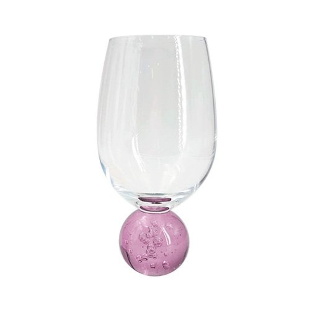 Imagem ilustrativa para Taça para vinho em cristal 450ml A16cm ametista violeta