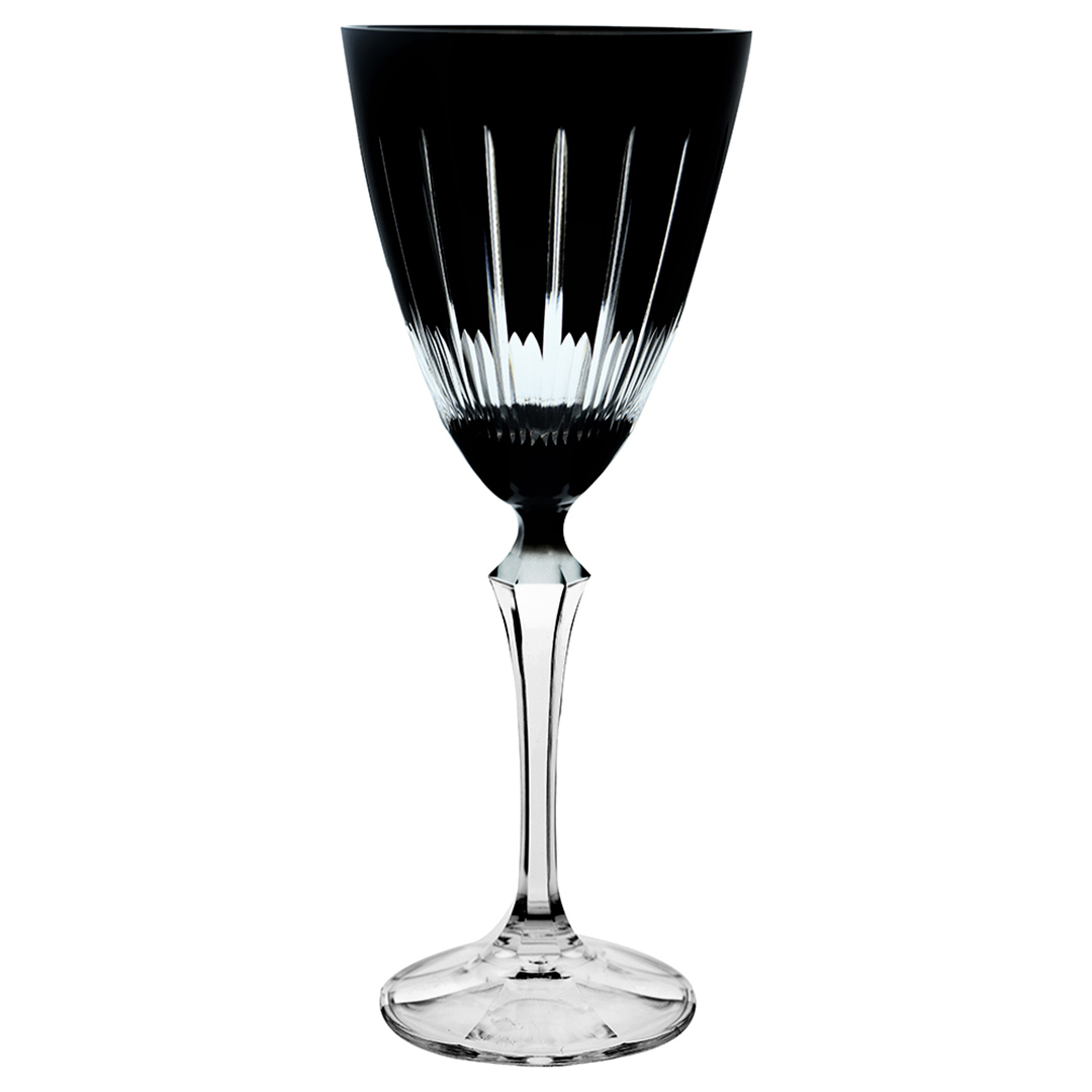 Fotografia para o produto Taça para vinho tinto lapidada em cristal ecológico 250ml A22cm Fotografia para o produto Taça para vinho tinto lapidada em cristal ecológico 250ml A22cm