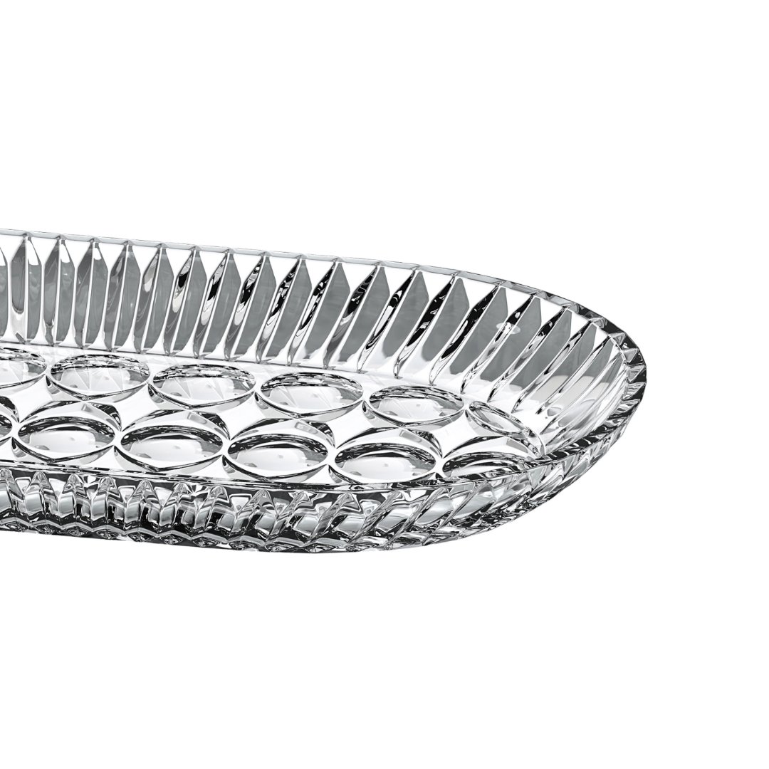 Fotografia para o produto Travessa oval em vidro L22,8xP12,6xA2,3cm