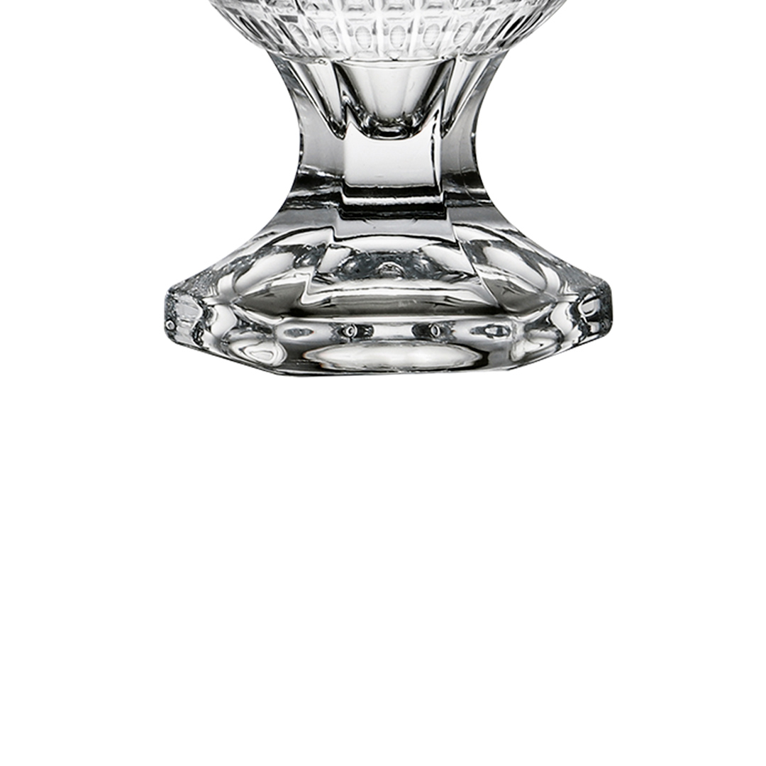 Fotografia para o produto Vaso com pé em cristal ecológico 015xA23.5cm