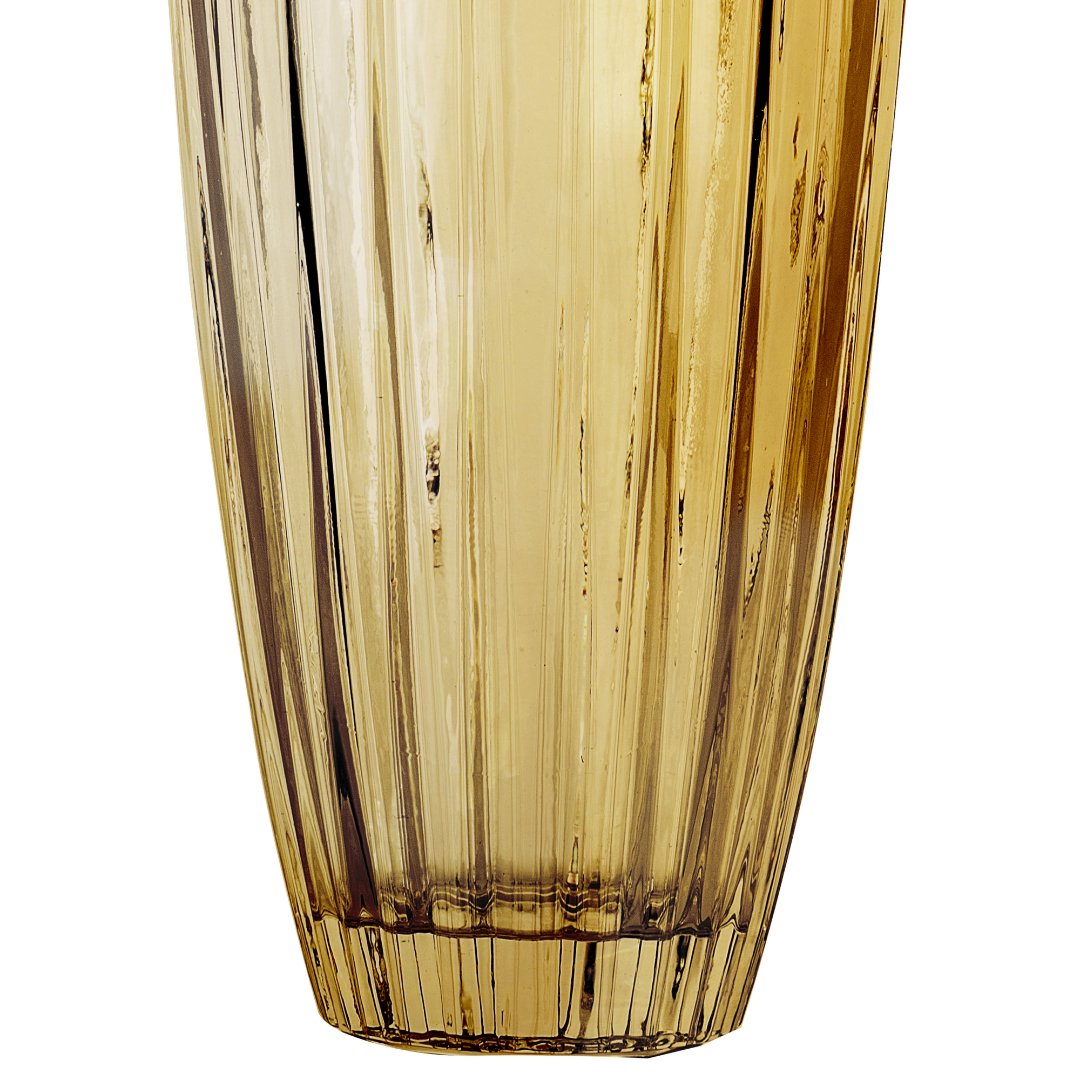 Fotografia para o produto Vaso em cristal ecológico 015xA30cm cor âmbar