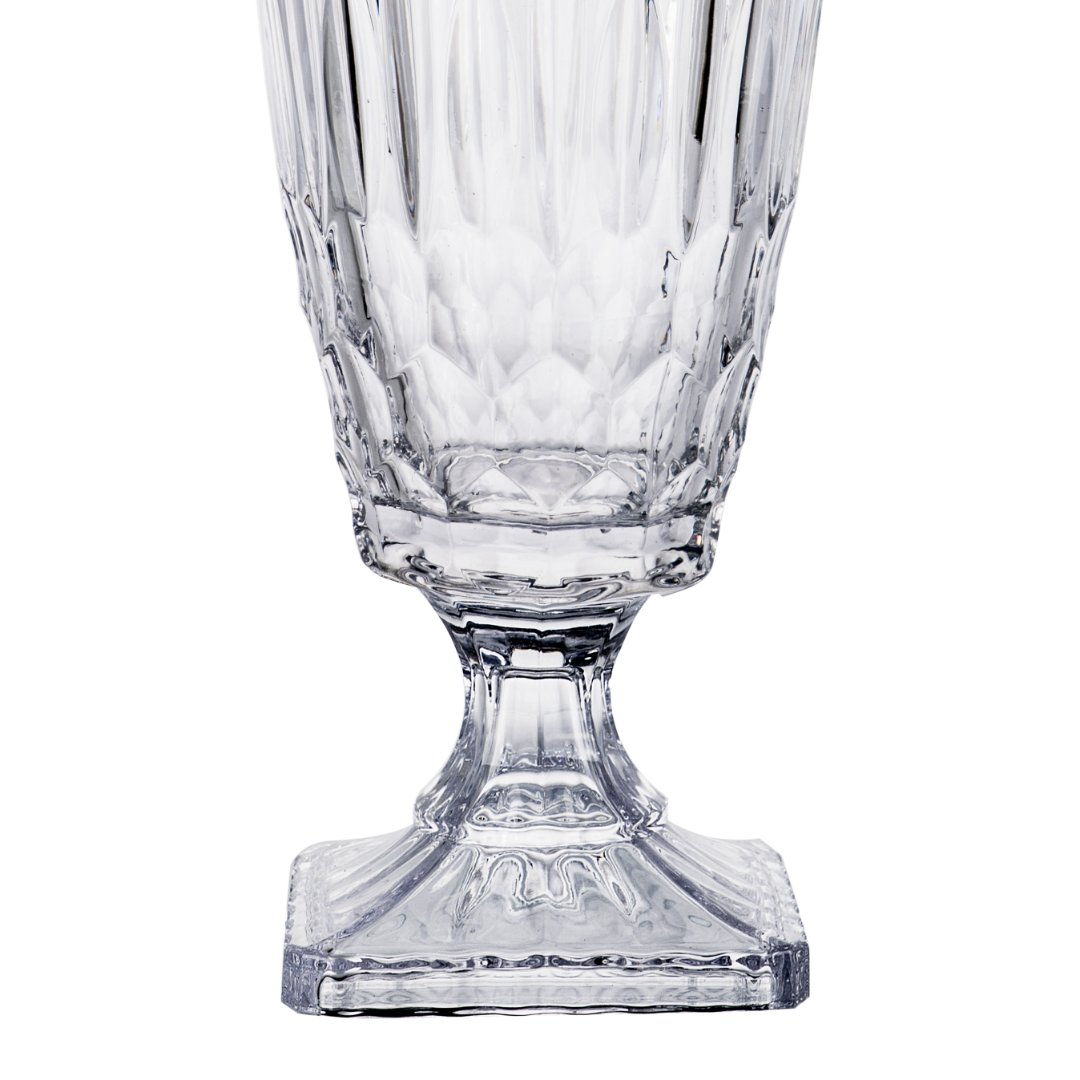Fotografia para o produto Vaso em cristal ecológico com pé 015xA41cm