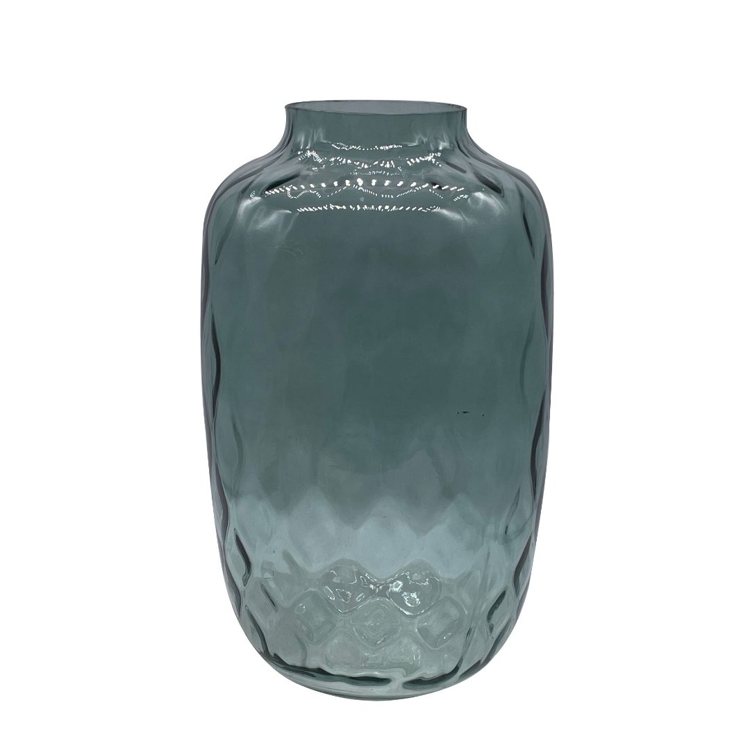 Imagem ilustrativa para Vaso em vidro A32,50cm verde