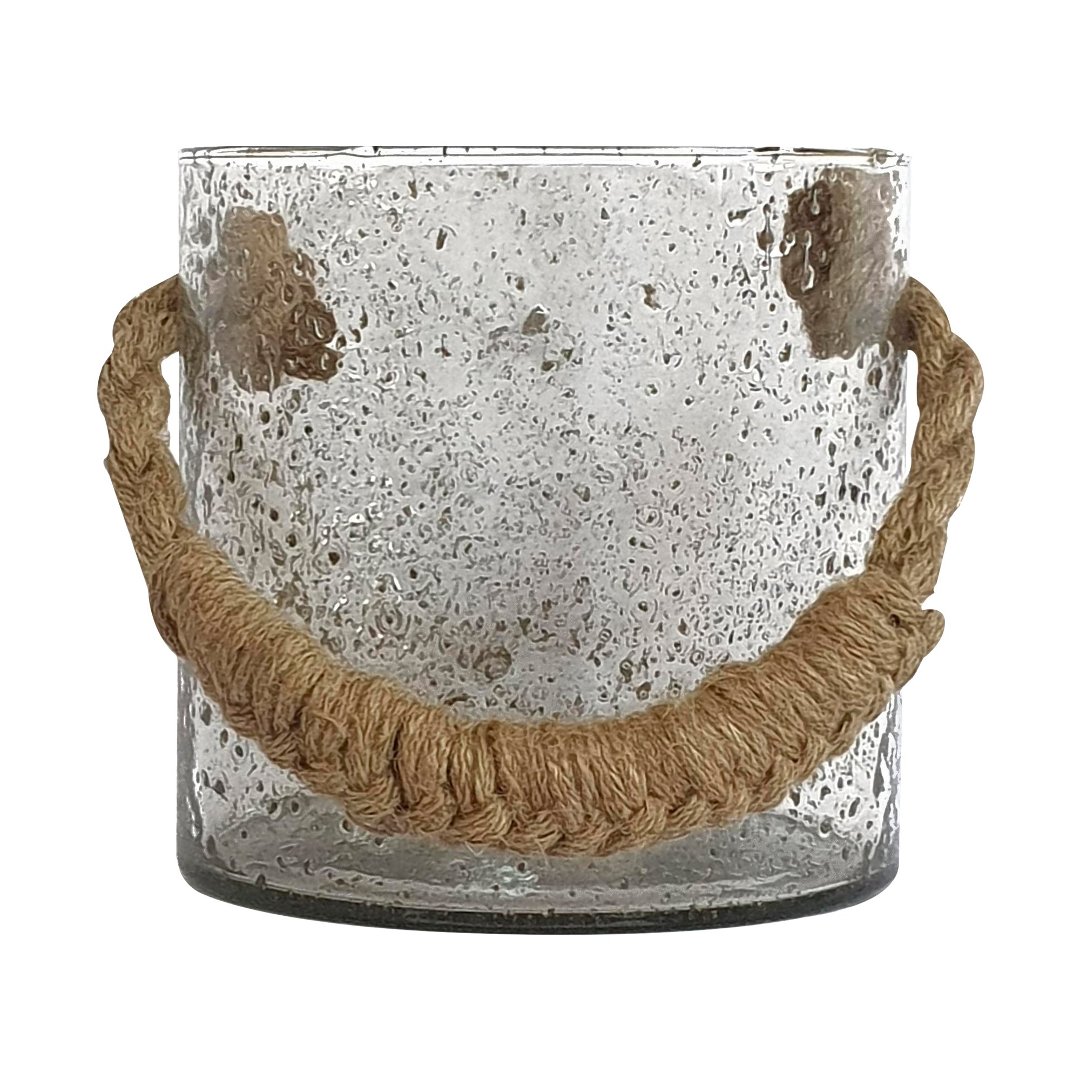 Fotografia para o produto Vaso em vidro revestido em fibra sintética 018xA15cm