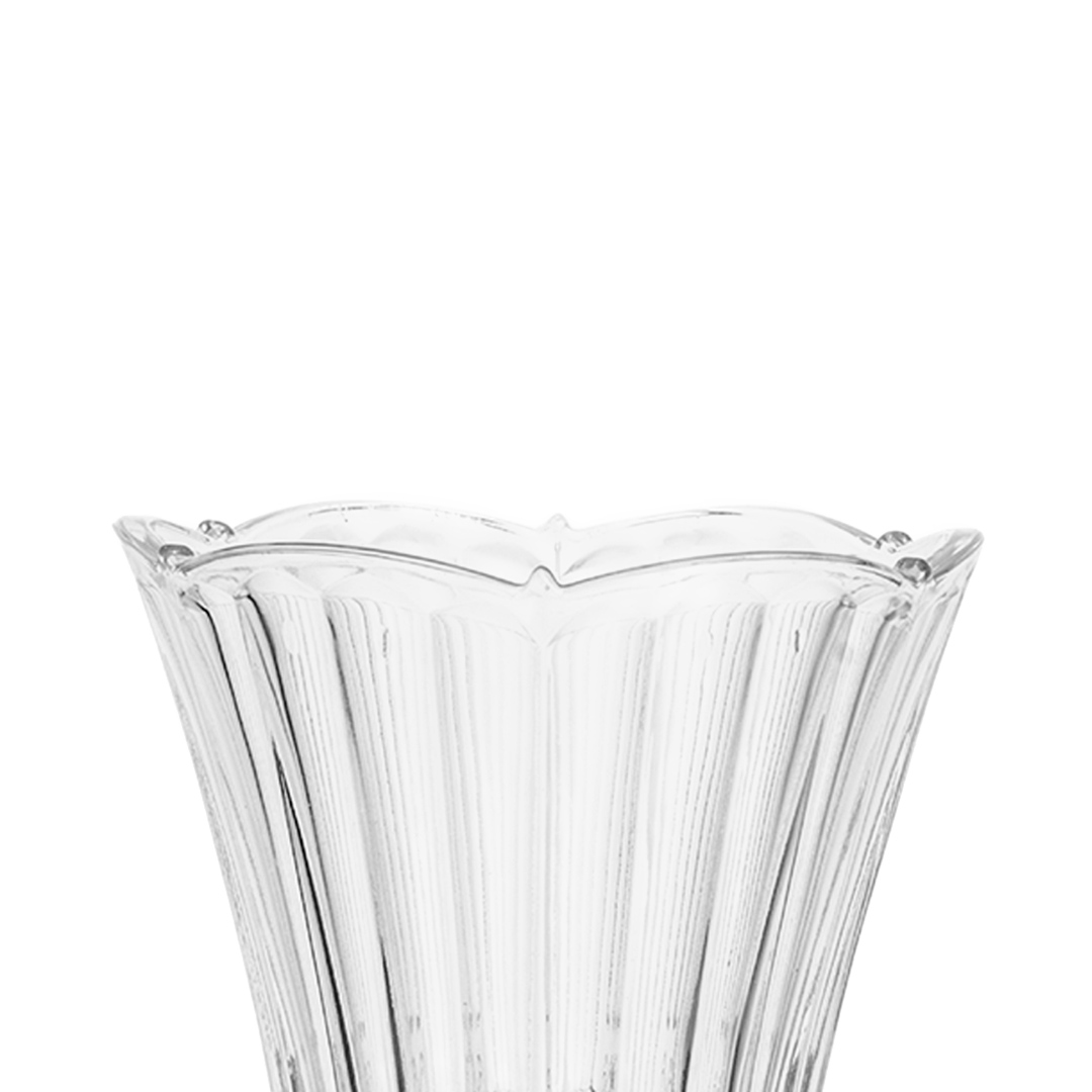 Fotografia para o produto Vaso floreiro acinturado em cristal ecológico 013xA24cm