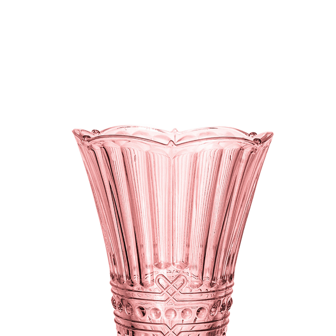 Fotografia para o produto Vaso floreiro acinturado em cristal ecológico 013xA24cm