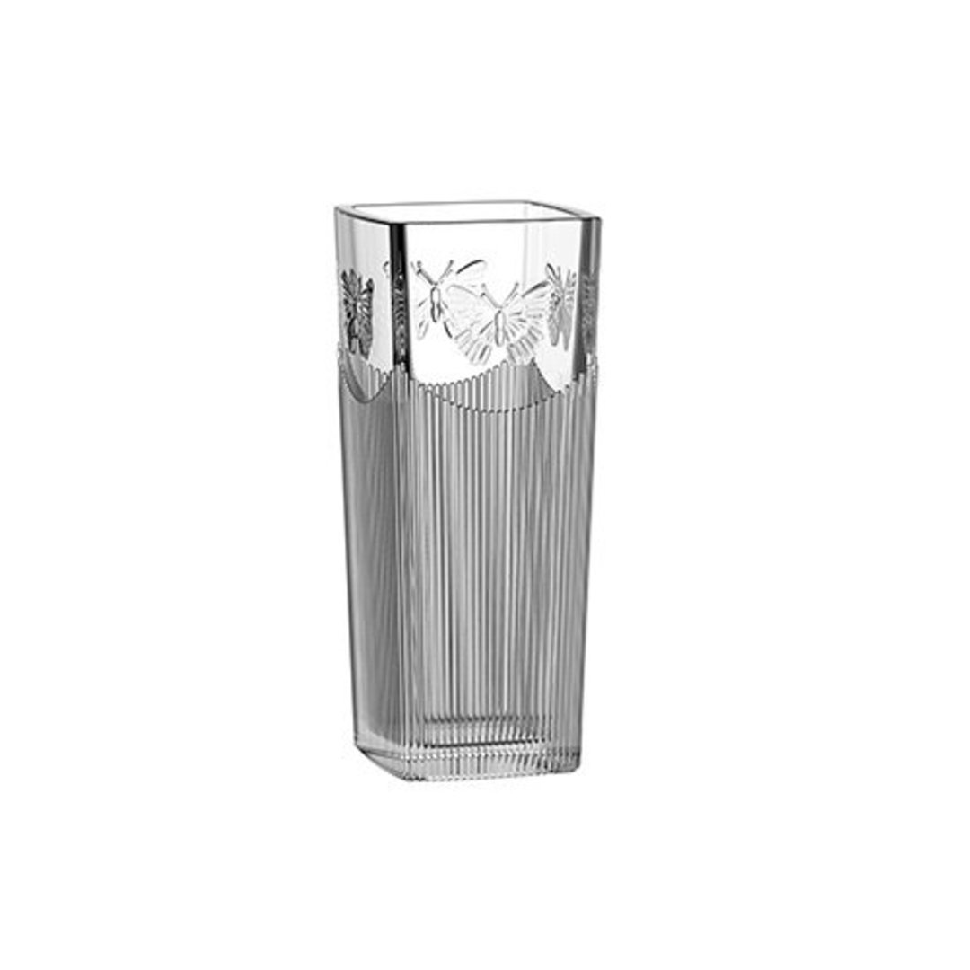 Fotografia para o produto Vaso floreiro em cristal ecológico P6,3xL6,3xA15cm