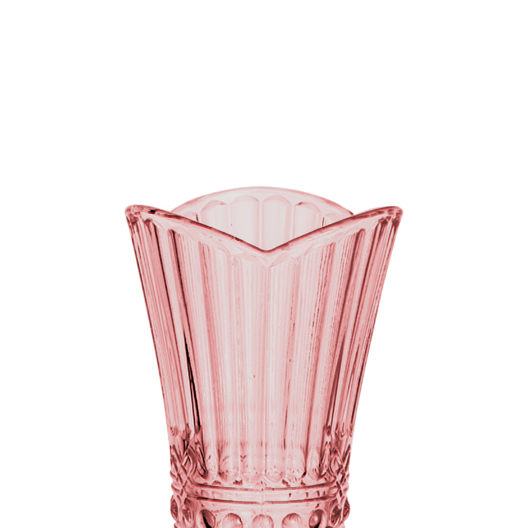 Fotografia para o produto Vaso floreiro solitário em cristal ecológico 08xA18cm