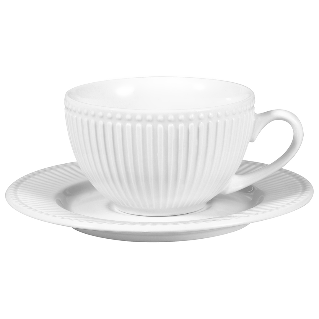 Fotografia para o produto Xícara e pires em porcelana 200ml