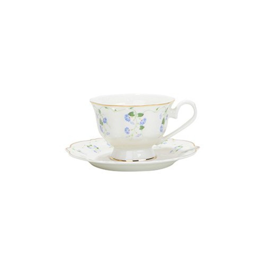 Imagem ilustrativa para Xícara e pires para café em new bone china 80ml