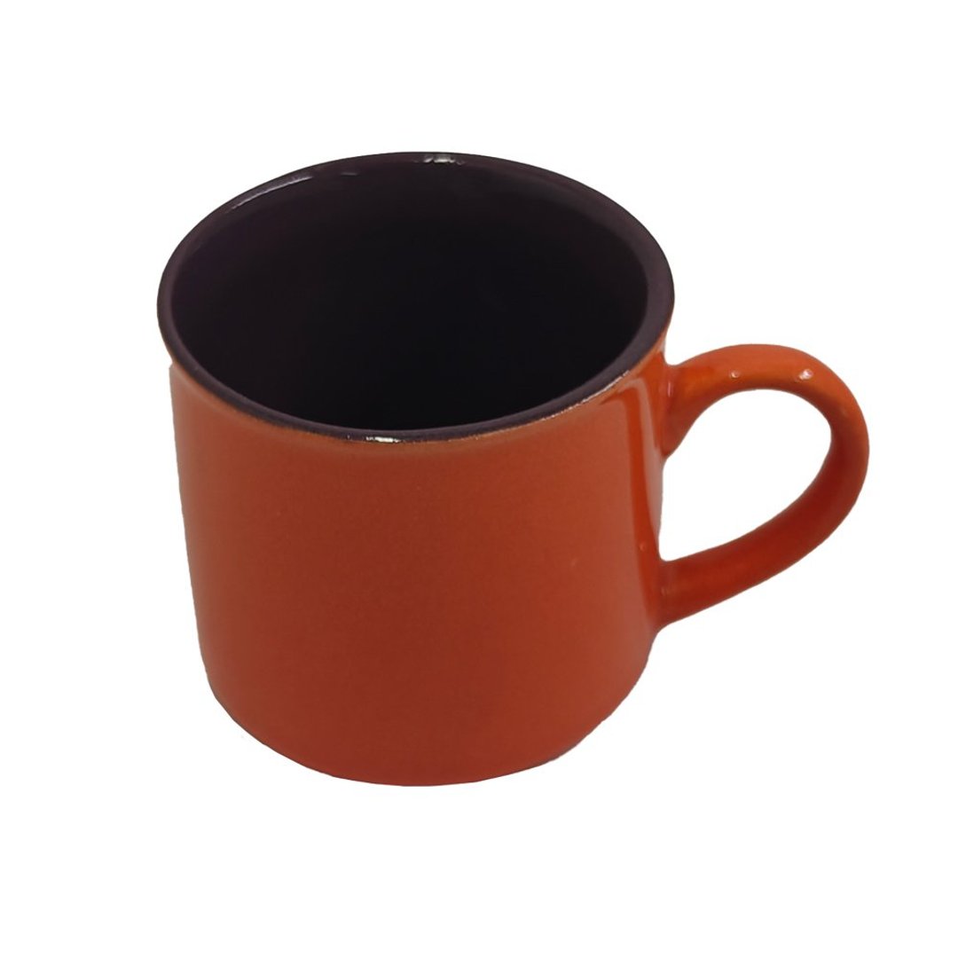 Imagem ilustrativa para Xicara para café em cerâmica 90ml Terracota/Marsala
