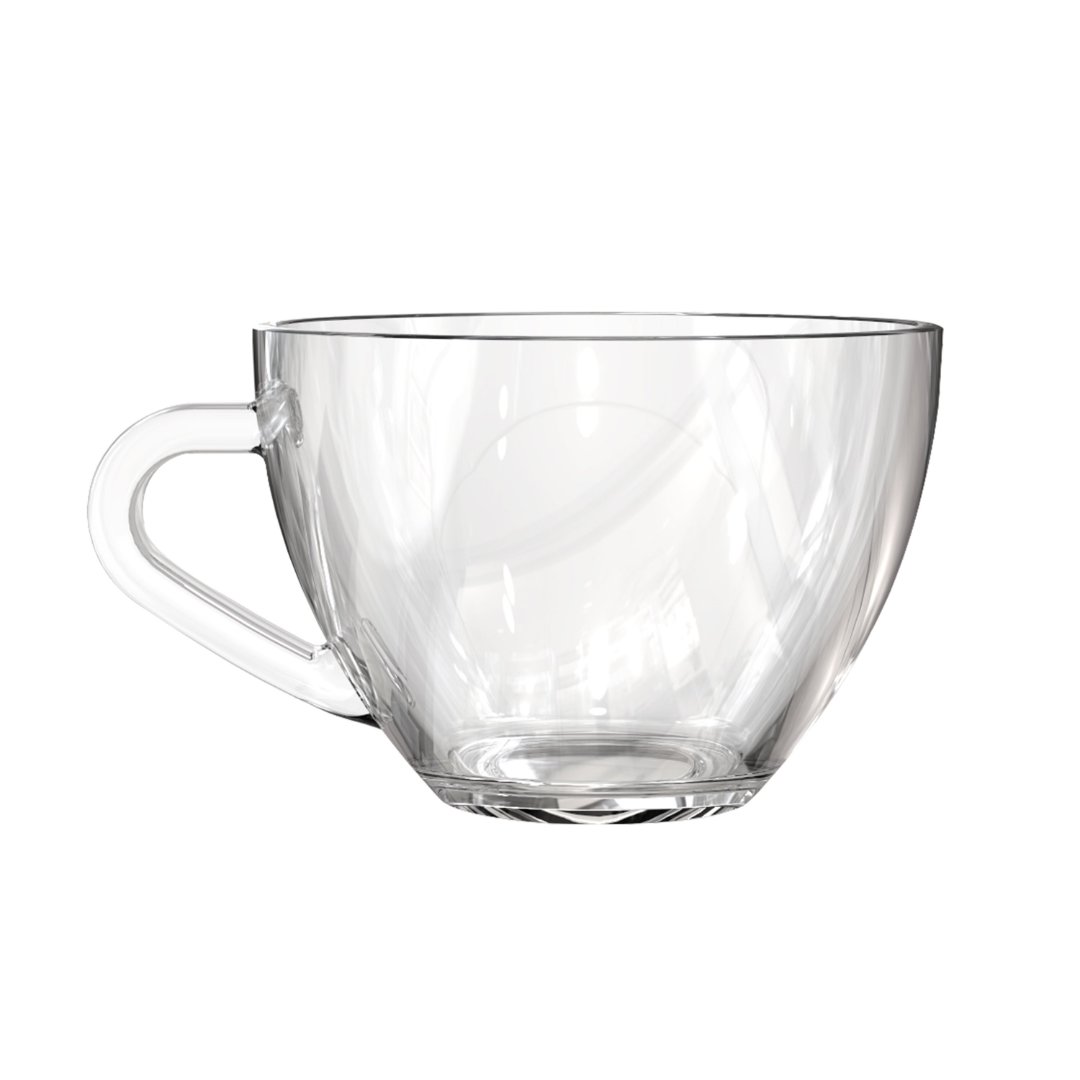 Imagem ilustrativa para Xícara para chá em vidro 250ml